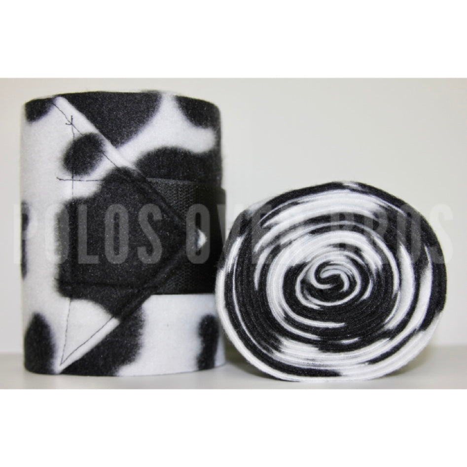 Cow Print Patterned Polos